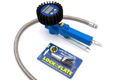 LockNFlate® 90-Degree Air Chuck – Quick-Connect, Leak-Free Inflation Tool