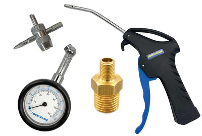 LockNFlate® 90-Degree Air Chuck – Quick-Connect, Leak-Free Inflation Tool