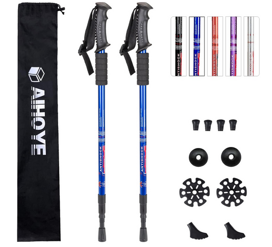 Aihoye Collapsible Trekking Poles - 2 Pack